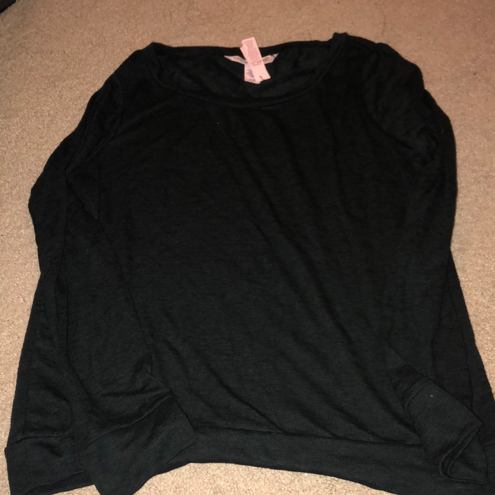 Victoria Secret Black Sleepwear Top